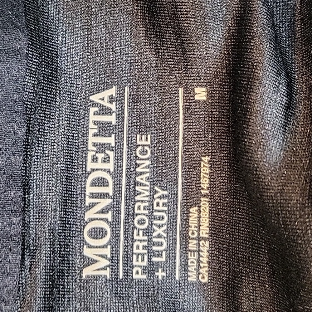 Nwt Mondetta Black Hooded Shirt Size Medium - Picture 6 of 8